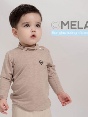 Áo dài tay cao cổ Mella – BU Baby